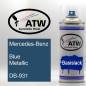 Preview: Mercedes-Benz, Blue Metallic, DB-931: 400ml Sprühdose, von ATW Autoteile West.